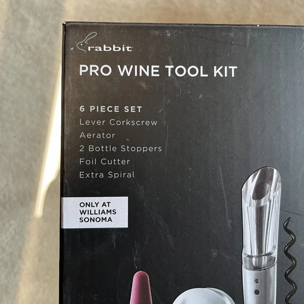 Wine Tool Kit - NIB from William Sonoma‎ (6 pieces)